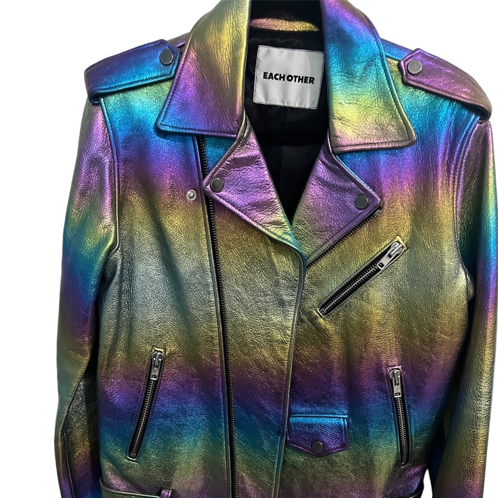 Each x Other Women’s Beautiful Printed Blazer Size Large - Picture 9 of 17
